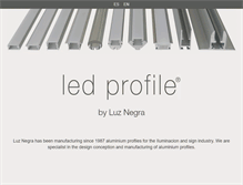 Tablet Screenshot of led-profiles.com